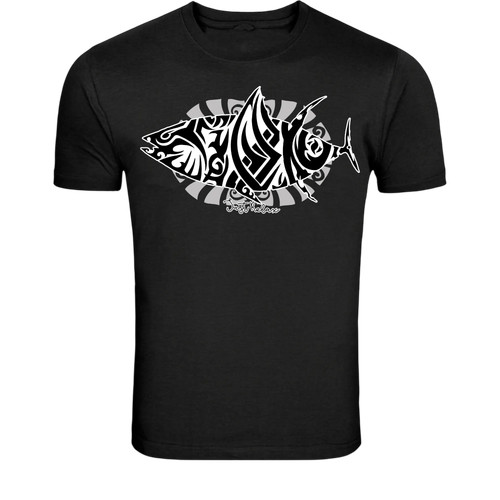 Shirt tribal shark ocean - t-shirt,