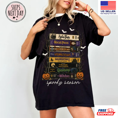 Shirt vintage halloween vhs - t-shirt,