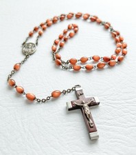 Rosario vintage perle vetro