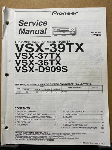 Manuale servizio originale - di,