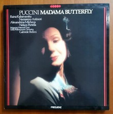Puccini - MADAMA BUTTERFLY, Kabaivanska - Frequenz 1983. Box 3 Vinili LP 33 Giri