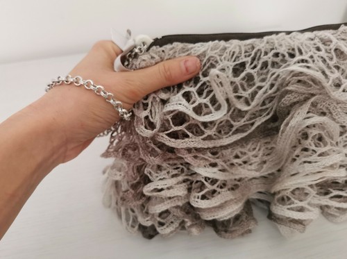 Pochette elegante pizzo fatta