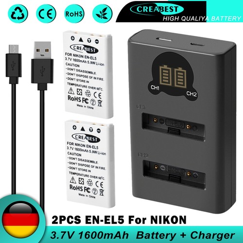 El5 enel5 batteria e - en-el5,