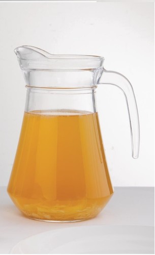 Brocca acqua vetro succo latte