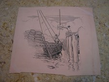 Antico Disegno Vintage Inizio