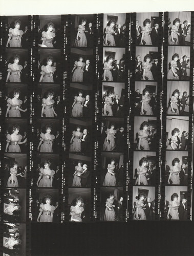 Foglio fotografico contatto