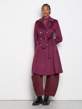 Cappotto lungo con bottoni e