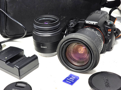 Sony a37 fotocamera - sony, reflex