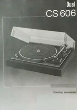 Dual CS 606 Hifi Giradischi