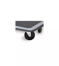 SET 4 RUOTE RIGIDE PER CARRELLO PORTATUTTO PIEGHEVOLE ESSENZA