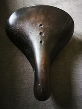 Sella bici d'epoca in pelle