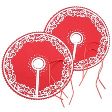 2 Pezzi Gonna Albero di Natale