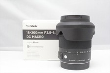 SIGMA 18-200 mm per Canon