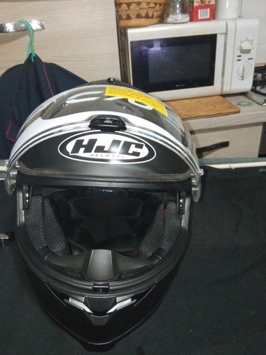 Casco integrale hjc nero - casco,