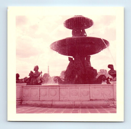 Vecchia foto vintage quadrata