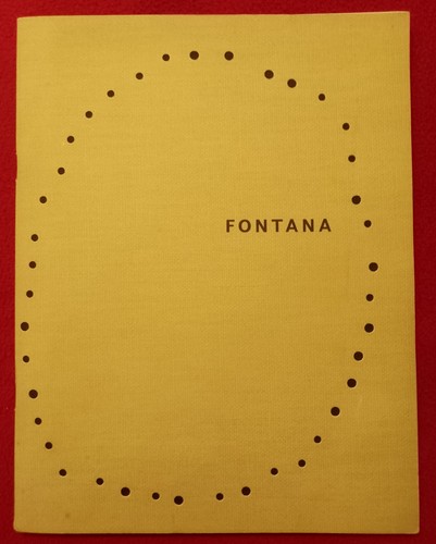 Lucio fontana martha - fontana, jackson