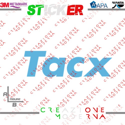 Adesivo sticker logo tacx - adesivo,