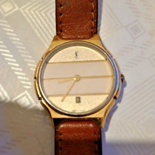 polso donna anni '80 YVES SAINT LAURENT movimento quarzo funzionante originale