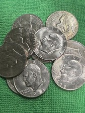 Eisenhower Dollars - 10 Coins Per Lot - Ike $