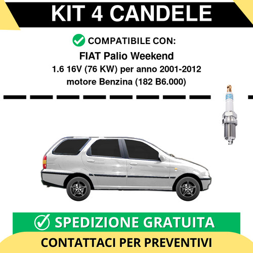 Kit candele per - 4,