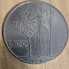 100 Lire 1958 Repubblica