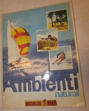 EDIZIONE EDIS - " AMBIENTI NATURALI " - ALBUM CON N. 18 FIGURINE - BUONO/OTTIMO.