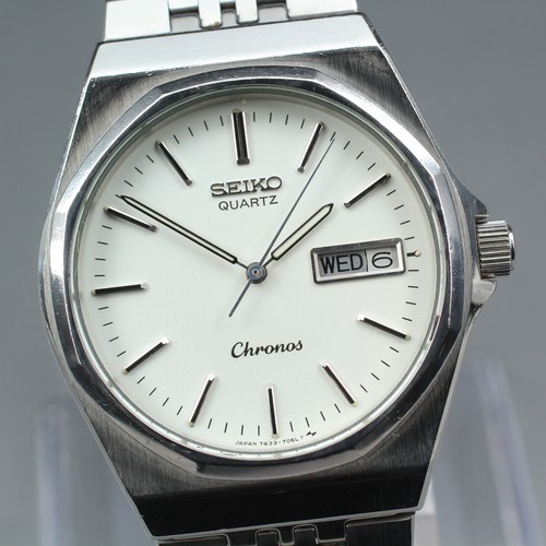 Seiko chronos 7433 7040 day - 7433-7040,