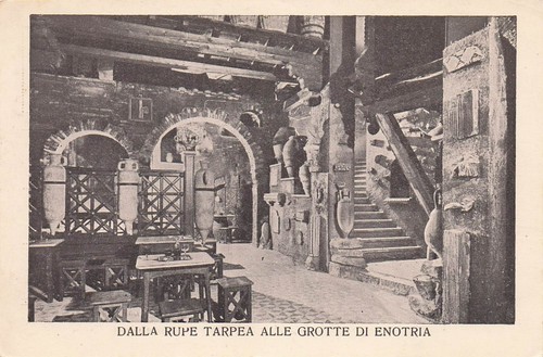 G3417 roma rupe tarpea - roma,