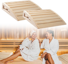 Poggiatesta Sauna in Legno [2