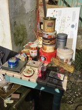 24 X ANTICHE SCATOLE LATTA SPERLARI PERUGINA LAZZARONI PAULISTA