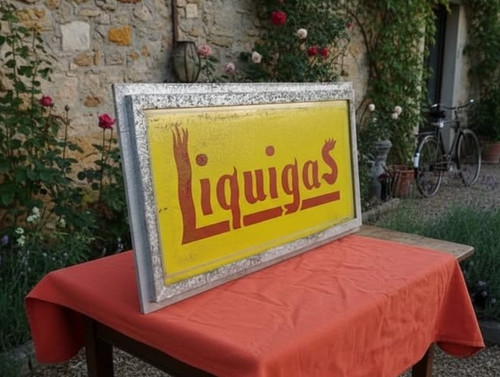Vecchia insegna liquigas - insegna,