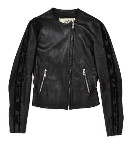 Giacca pelle gotica vintage