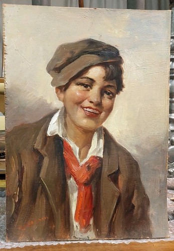Dipinto olio legno - dipinto,