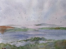 Quadro acquerello isole - quadro,