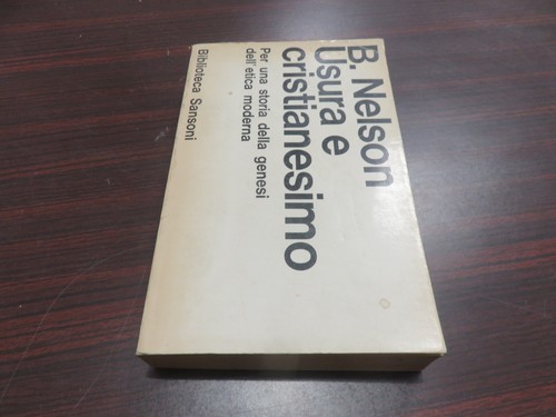 Usura cristianesimo b - e,