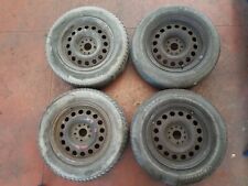 N.4 CERCHI FERRO LANCIA K 5 FORI - 15" - 6,5J 15 H2 ET31 + GOMME USATI