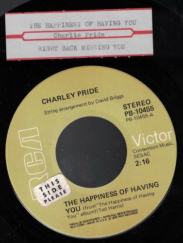 1975 charley pride - 1975, happiness