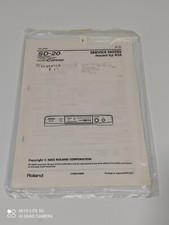 Edirol studio canvas - sd-20,