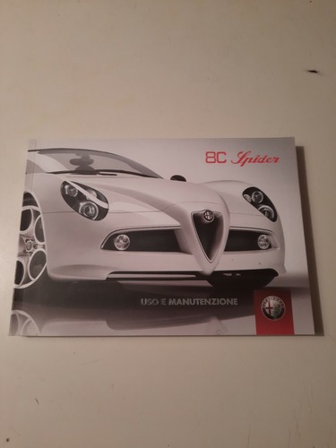 Alfa romeo spider - romeo, 8c