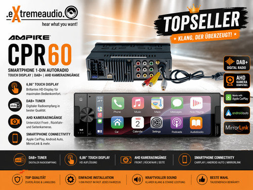 Smartphone ampire cpr60 din - cpr60,