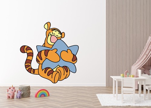 Adesivo murale tigro winnie - tigro,