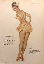 Vintage 1948 varga pinup - 1948,