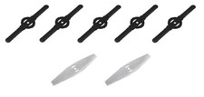 Kit 7 Lame Di Ricambio Per Decespugliatore Tagliaerba Tagliabordi Da Giardino