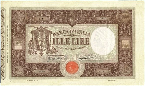 Italia lire 1000 umberto - 1000,
