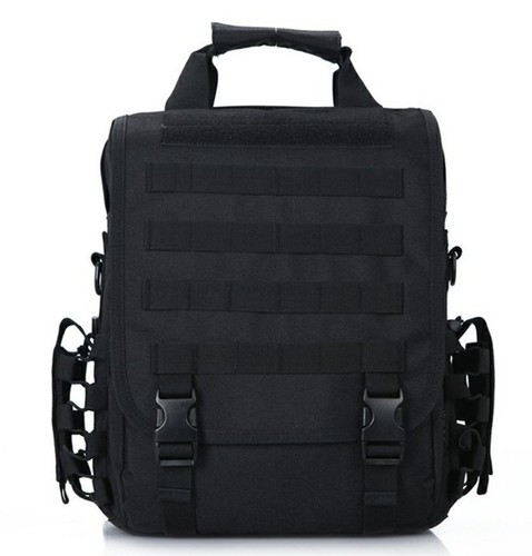 Zaino nero tattico custodia - nero,