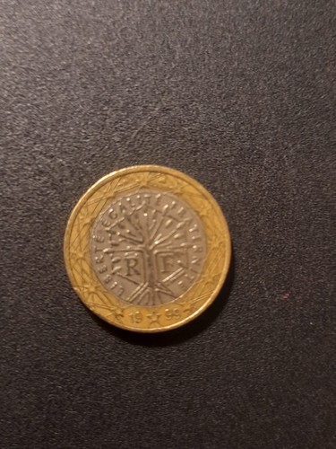 Moneta euro francia - moneta, 1