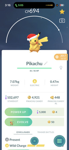 Cappello babbo natale - cappello, pikachu