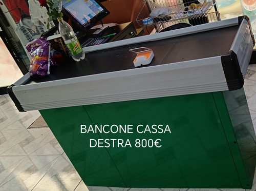 Bancone cassa - bancone,