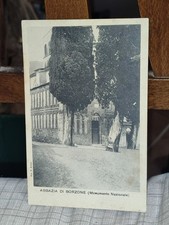 Cartolina Abbazia Di Borzone Borzonasca Genova Formato Piccolo 