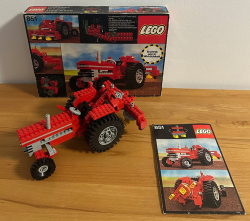 Lego technic 851 trattore - technic,